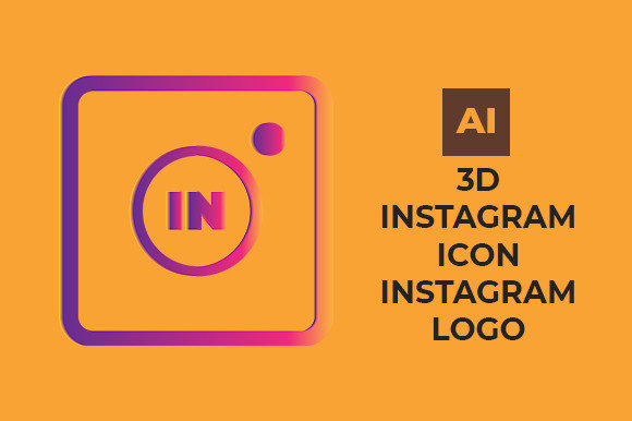 3D Free Instagram Icon: A Modern Logo Asset