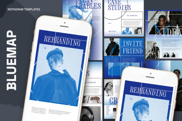 Bluemap Instagram Templates: Your Design Shortcut
