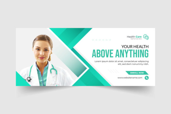 Elevate Your Brand with Healthcare Fb Cover and Web Banner