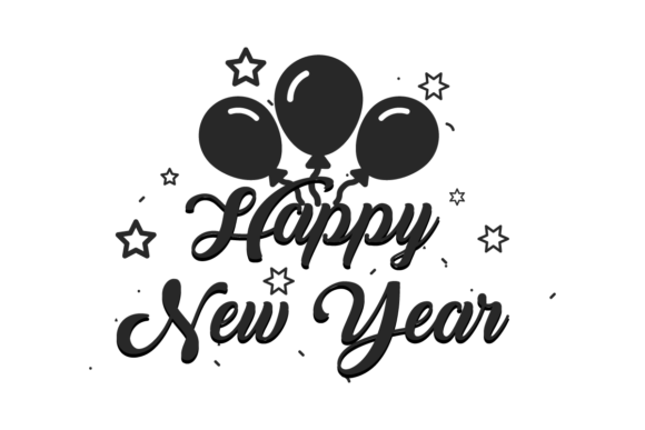 Elevating Celebrations with New Year Calligraphy Lettering Text