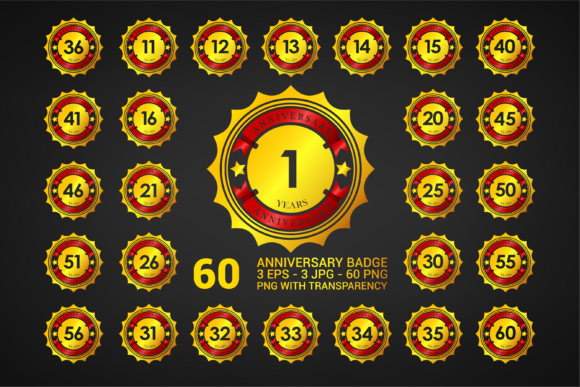 Mastering Milestone Recognition: The Ultimate Guide to Gold Badge Anniversary Round Emblem Sets