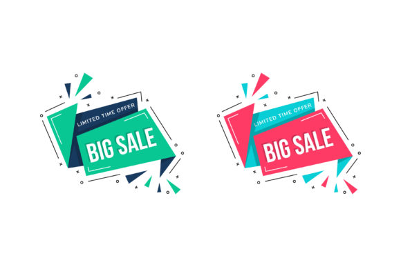 Polygonal Big Sale Banners: A Designer's Toolkit